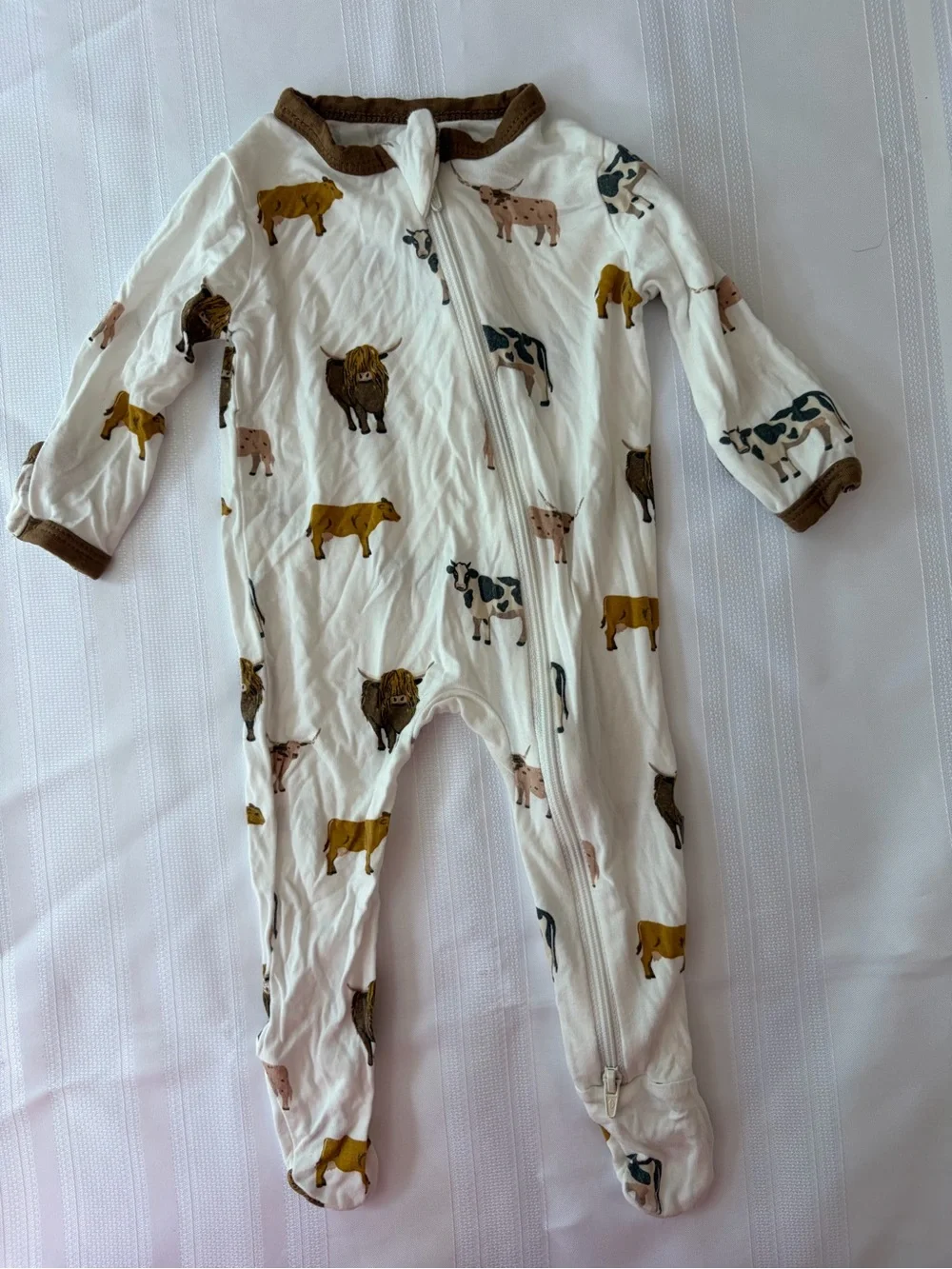 Kyte Baby Farm Animal Bamboo Sleeper 0-3m